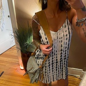 Shibori Dyed Slip Dress